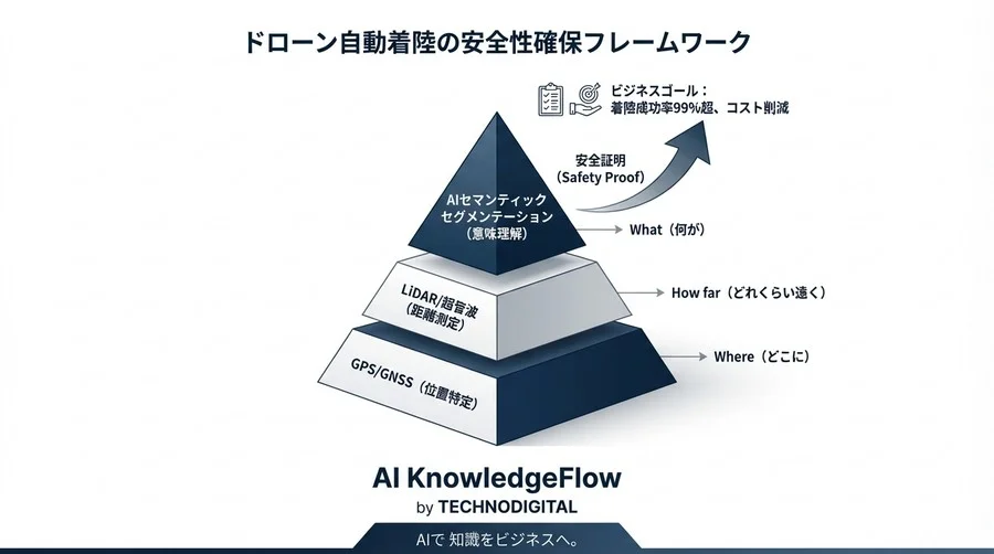 GPS頼みの着陸はなぜ危険か？ドローン事故を科学的に防ぐ「セマンティックセグメンテーション」による安全証明 - Conclusion Image