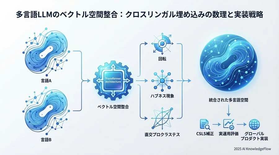 多言語LLMにおける「空間不整合」の正体とビジネスへの影響 - Section Image