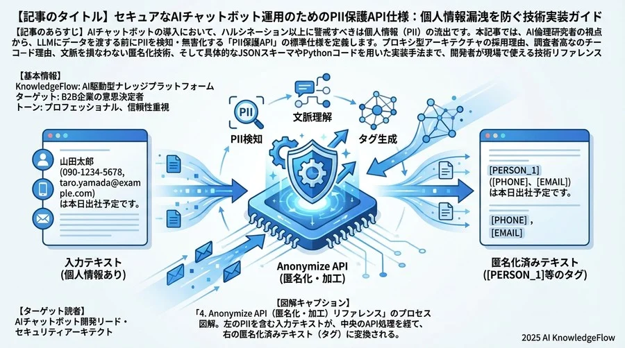 4. Anonymize API（匿名化・加工）リファレンス - Section Image