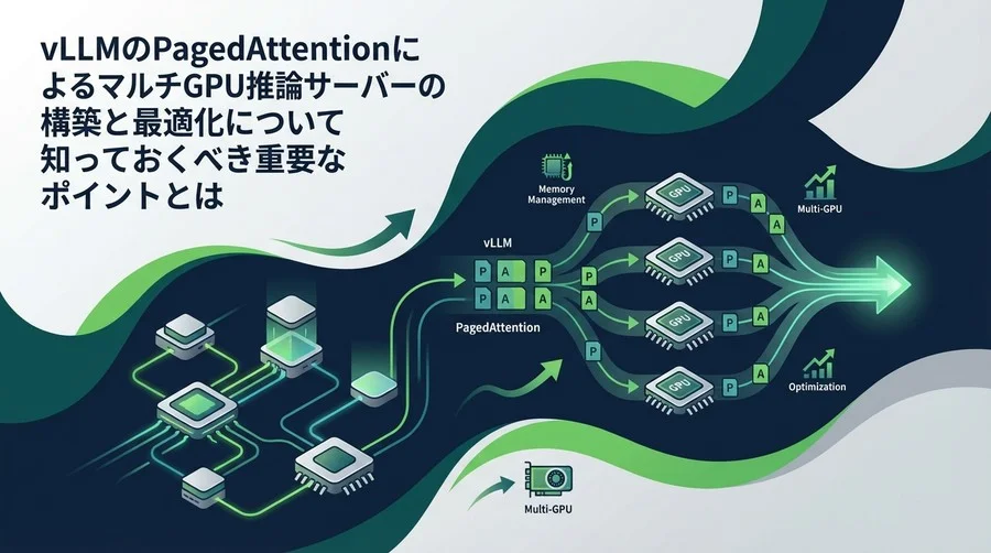 vLLMとPagedAttentionで構築するマルチGPU推論基盤：メモリ効率を最大化する理論と実践