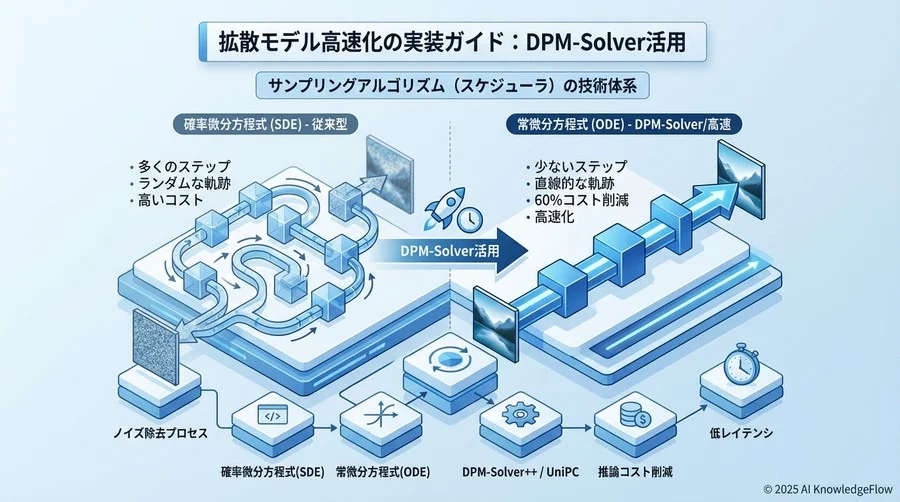 高速化の鍵「サンプリングアルゴリズム（スケジューラ）」の技術体系 - Section Image