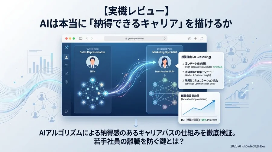【実機レビュー】AIは本当に「納得できるキャリア」を描けるか - Section Image