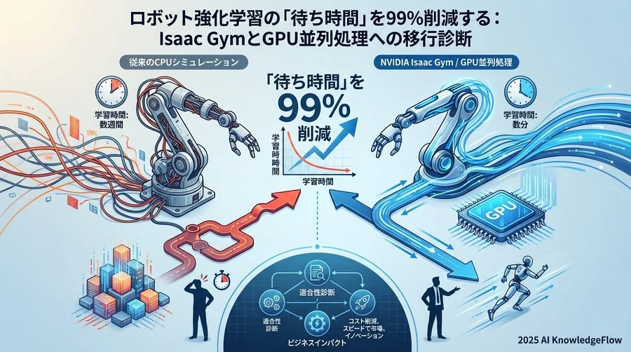 なぜロボット開発のPDCAは「学習時間」で止まるのか - Section Image