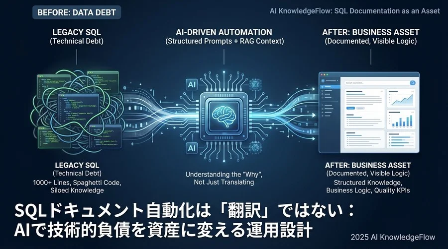 【実践1】複雑性を分解する「構造化プロンプト」の設計 - Section Image