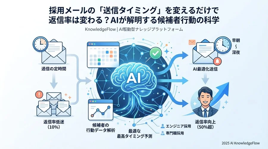 AIは「いつ」を見ているのか？機械学習による返信率予測の仕組みを優しく解剖 - Section Image