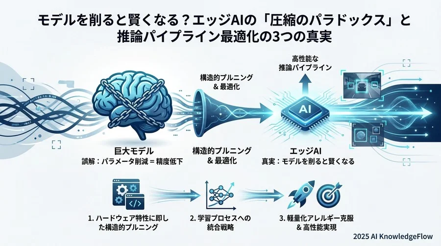 誤解③：「プルニングは学習完了後の『後処理』である」 - Section Image 3