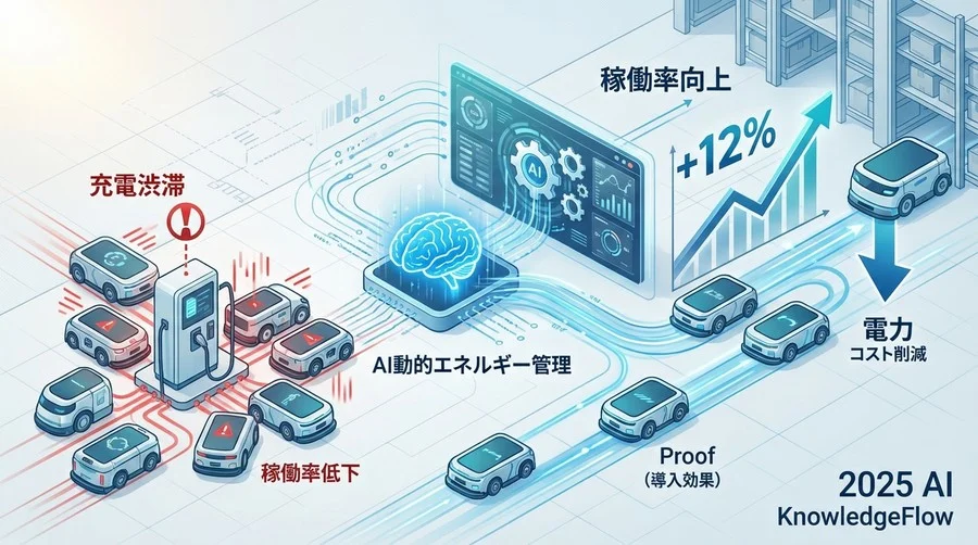 Q3 【実証データ】稼働率12%向上・電力コスト削減のインパクト - Section Image