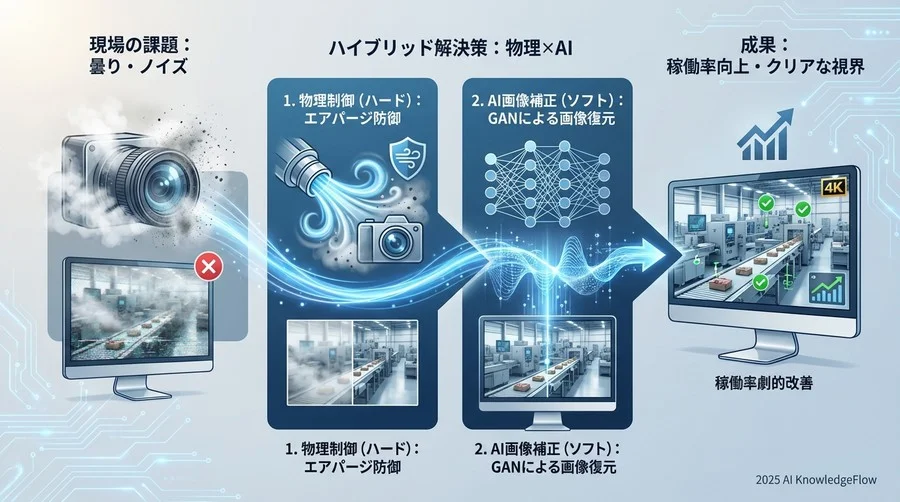 解決策の証明：物理制御とAI補正のハイブリッドアプローチ - Section Image
