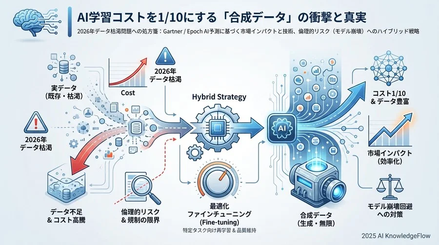 構造分析：なぜ合成データでコストが劇的に下がるのか - Section Image