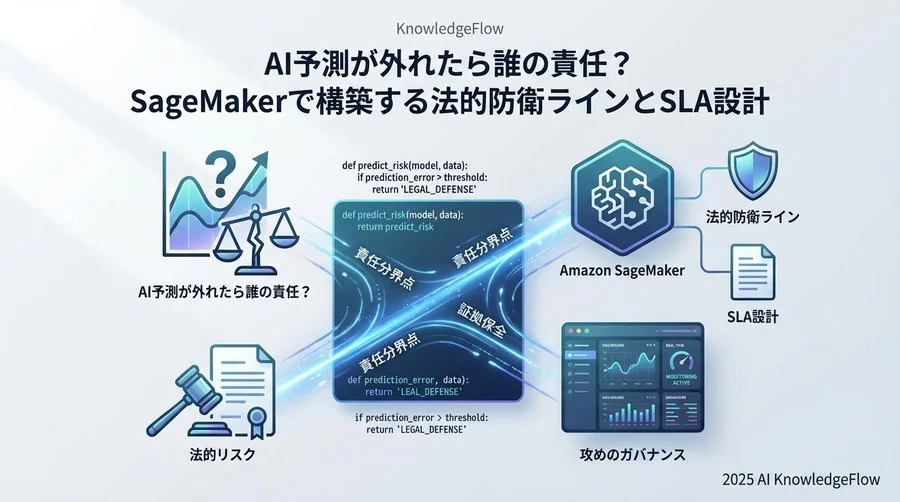 SageMaker運用における責任分界点の再定義 - Section Image