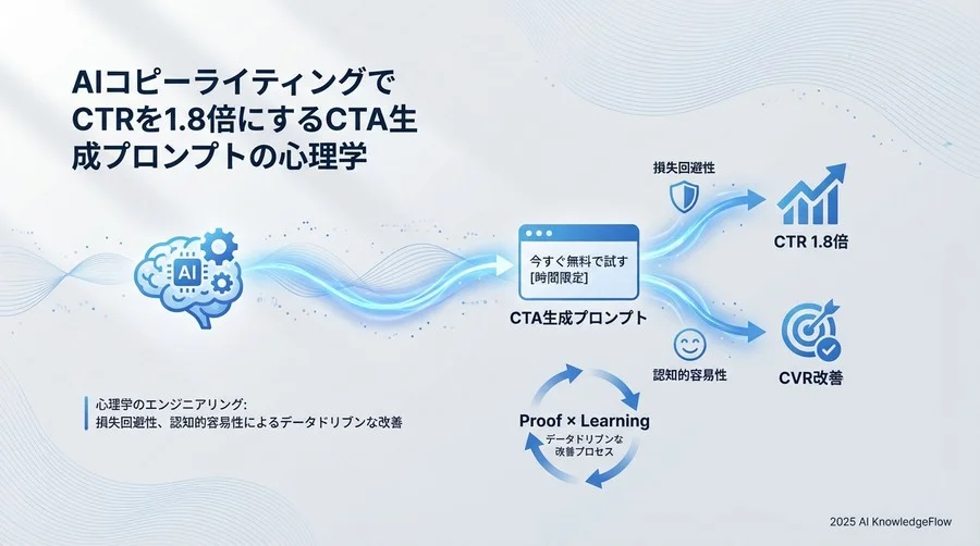 なぜAIコピーライティングでCTRが激変するのか：データで見る「言葉の機能」 - Section Image