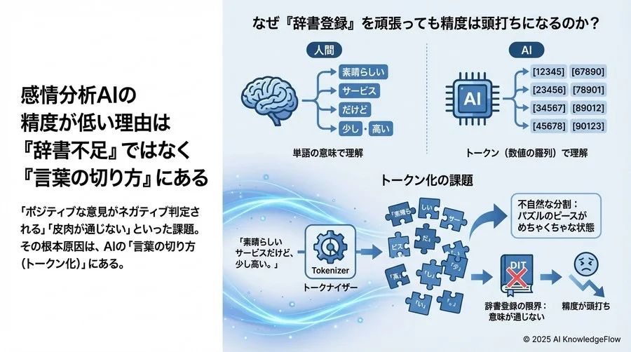 なぜ「辞書登録」を頑張っても精度は頭打ちになるのか - Section Image