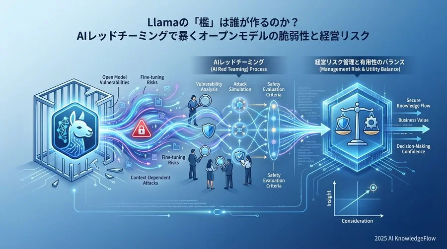 Q1：API利用とは次元が違う「オープンモデル特有」の脆弱性とは？ - Section Image