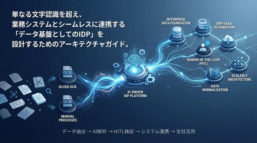 IDPアーキテクチャ設計論：ドキュメント処理を「全社データ基盤」へ昇華させるエンジニアリングガイド