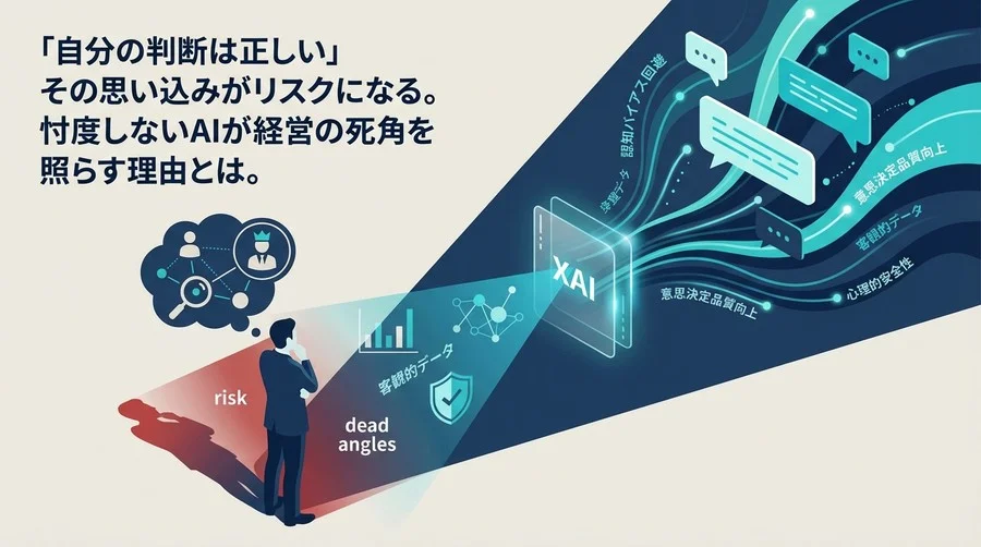 経営判断の「死角」を消すAI参謀：心理学とデータが証明するエグゼクティブコーチングの真価