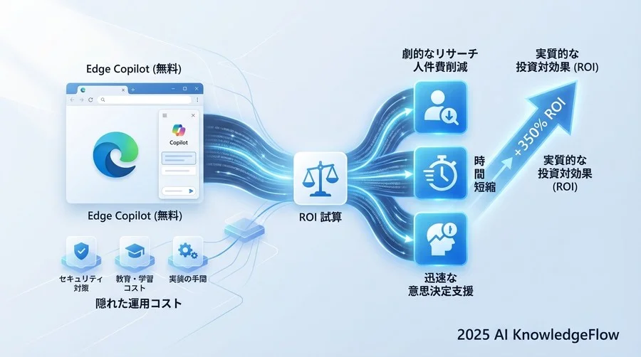 EdgeサイドバーAI導入の「実質コスト」構造分析 - Section Image