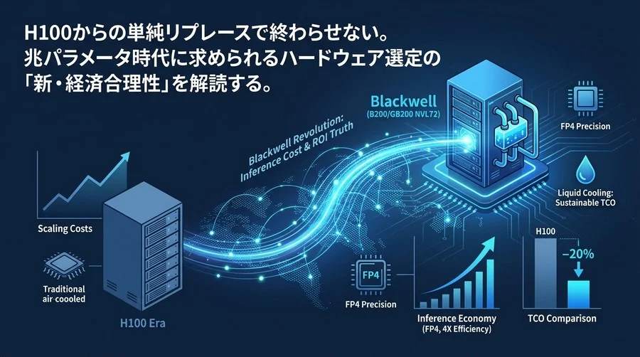 NVIDIA Blackwell：兆パラメータ時代の推論コスト革命と投資対効果の真実