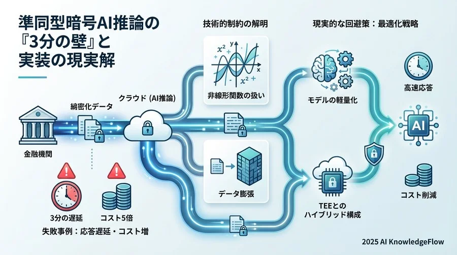 失敗の根本原因：暗号化AIの技術的制約を解剖する - Section Image
