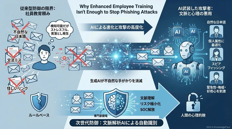 なぜ、社員教育を強化してもフィッシング被害はなくならないのか - Section Image