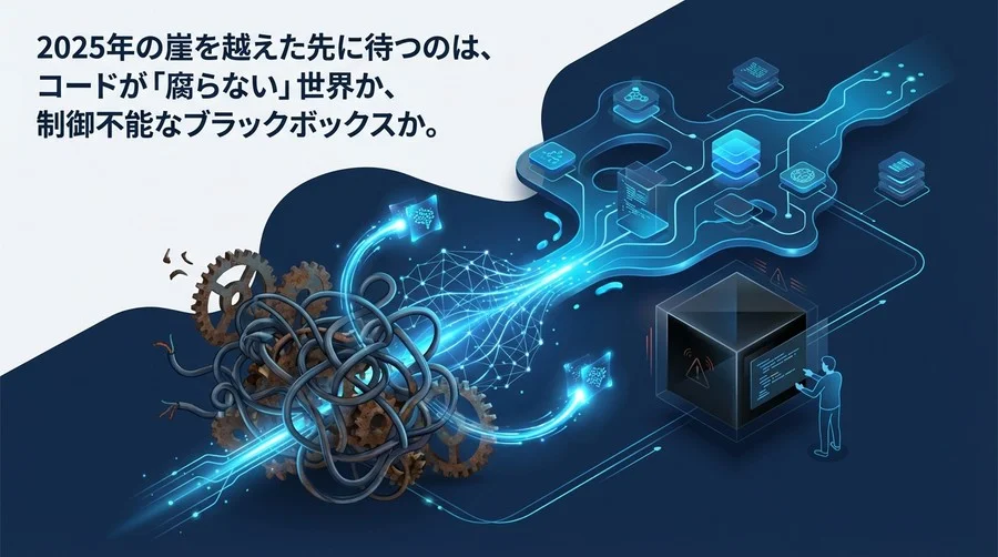 塩漬けコードからの脱却：自律型AIによる自動リファクタリングが描く2030年の技術経営戦略