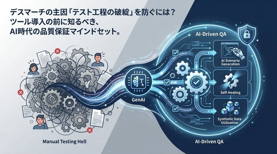 基幹システム刷新のテスト地獄を回避せよ：AI自動テスト導入で変えるべき5つの品質保証マインドセット