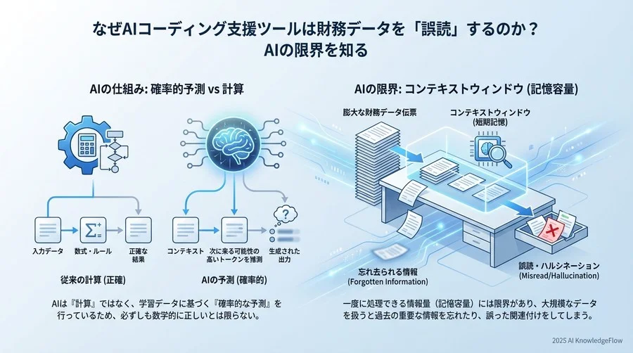 なぜCopilotは財務データを「誤読」するのか？AIの限界を知る - Section Image