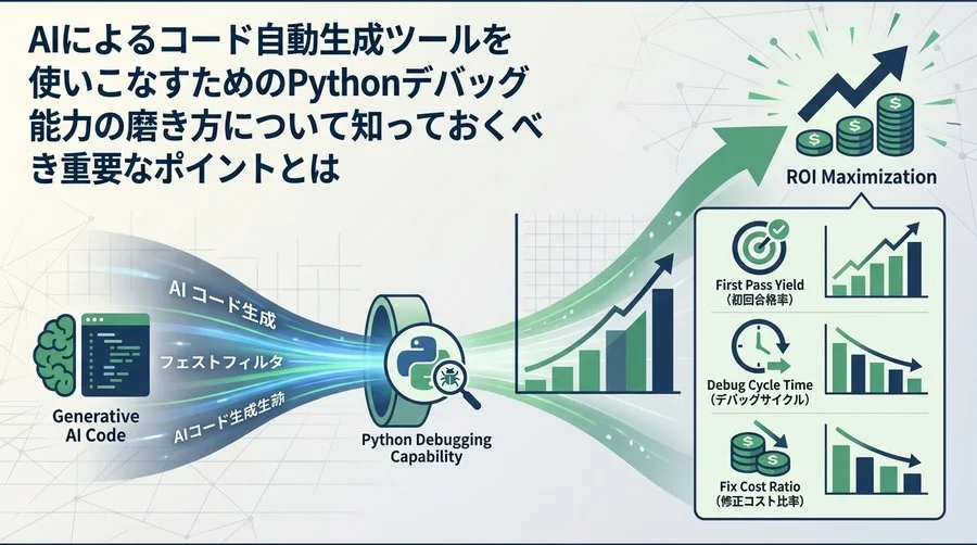 AIコード生成のROIを最大化する：Pythonデバッグ能力という新KPI