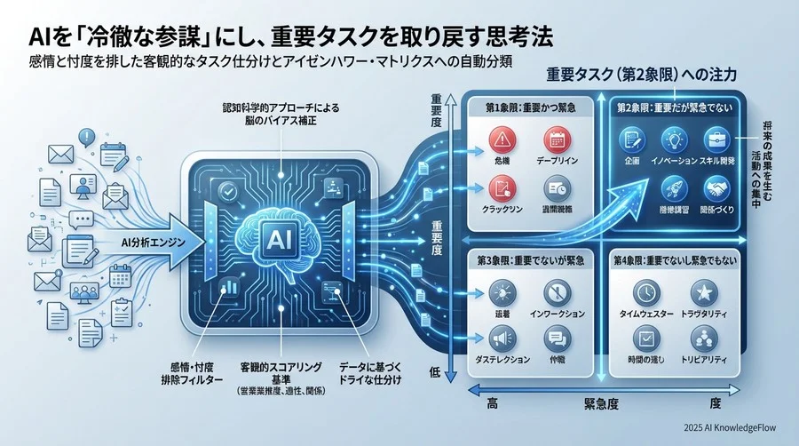 1. AIは「感情」と「忖度」を排して冷徹に仕分ける - Section Image
