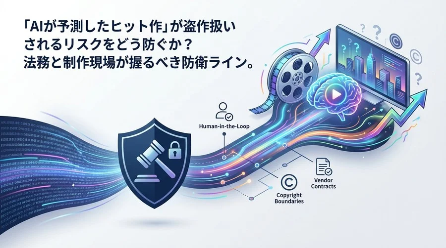 AI脚本解析とヒット予測：法的リスクを回避し、制作現場を守るための法務防衛戦略
