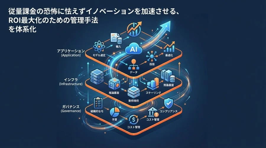 AWS生成AIのコスト戦略：FinOpsで実現する3層管理モデルとROI最大化