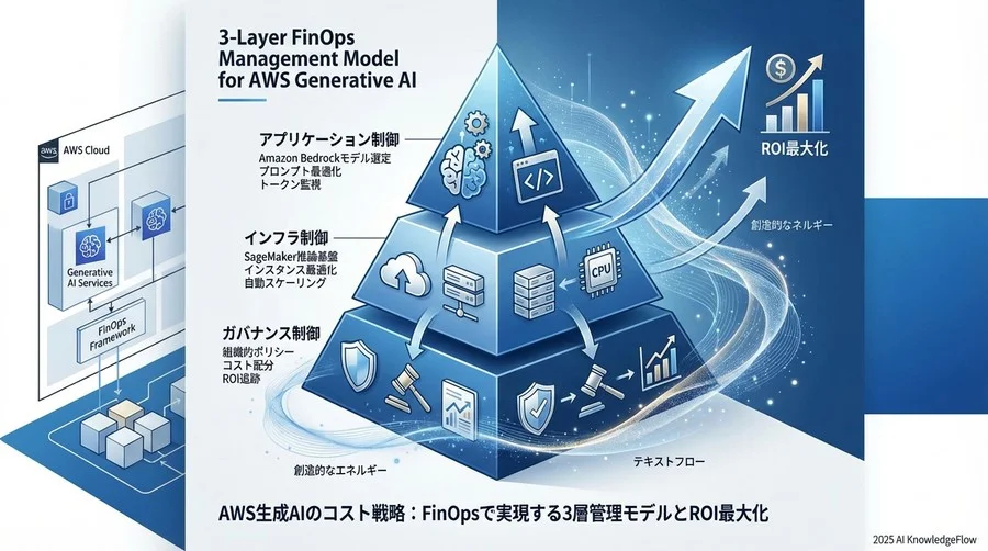 戦略的枠組み：生成AIのためのFinOpsフレームワーク - Section Image