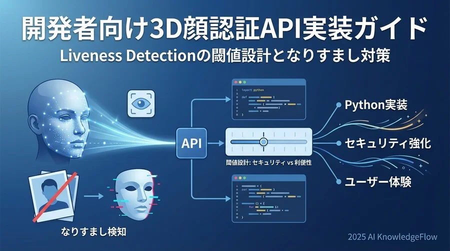 API概要：3D Liveness Detectionのアーキテクチャ - Section Image