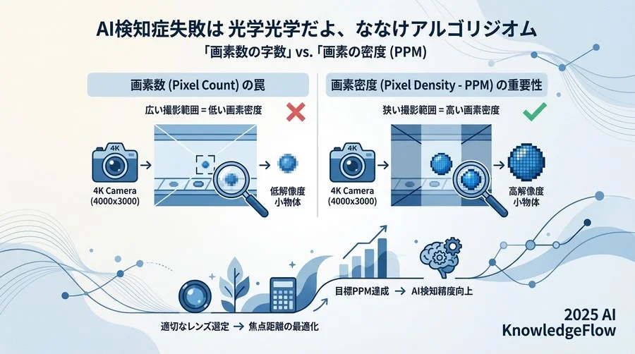 リスク要因の特定：「画素数」ではなく「画素密度」の罠 - Section Image