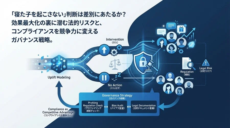 「寝た子」除外は差別か？Uplift Modeling導入時の法的リスクとガバナンス戦略