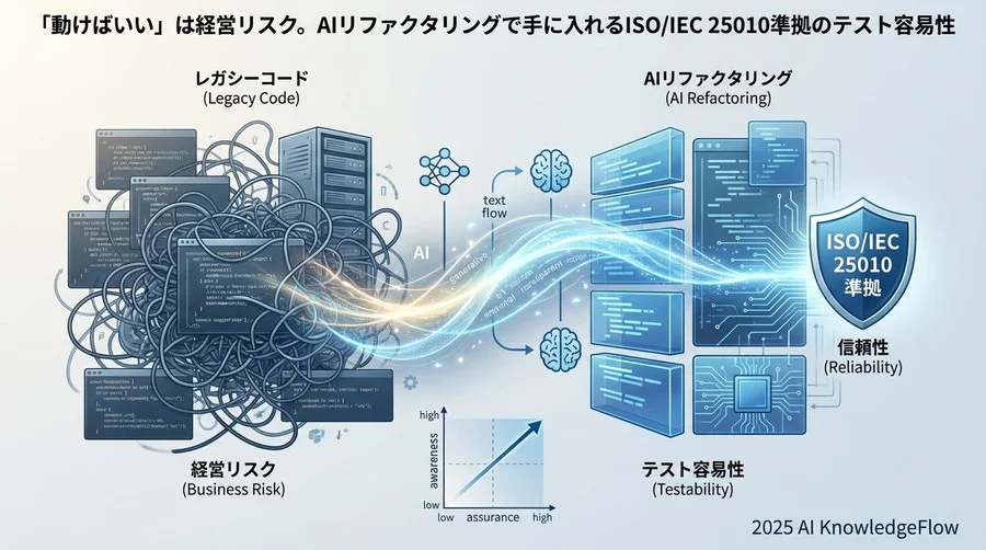準拠すべき品質基準：ISO/IEC 25010における「保守性」 - Section Image