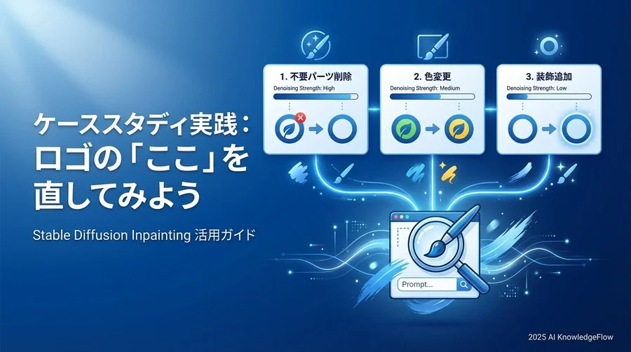 ケーススタディ実践：ロゴの「ここ」を直してみよう - Section Image