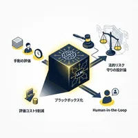 評価コスト9割減の代償？LLM自動評価が法務リスクになる前に固める「守りの設計論」