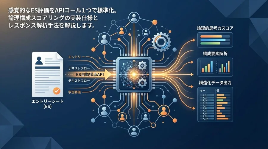 ES自動採点APIの実装ガイド：論理的思考力をJSONで可視化する構文解析ロジック