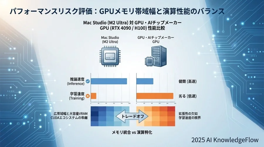 パフォーマンスリスク評価：GPUメモリ帯域幅と演算性能のバランス - Section Image