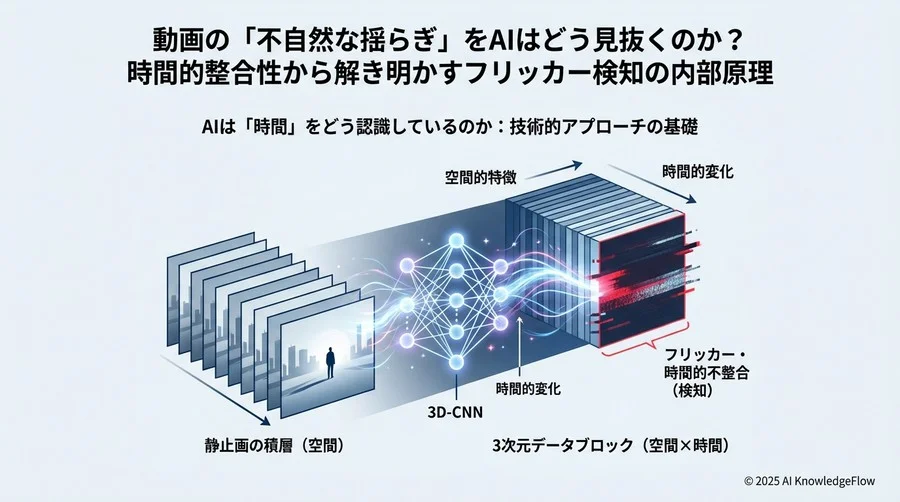 AIは「時間」をどう認識しているのか：技術的アプローチの基礎 - Section Image
