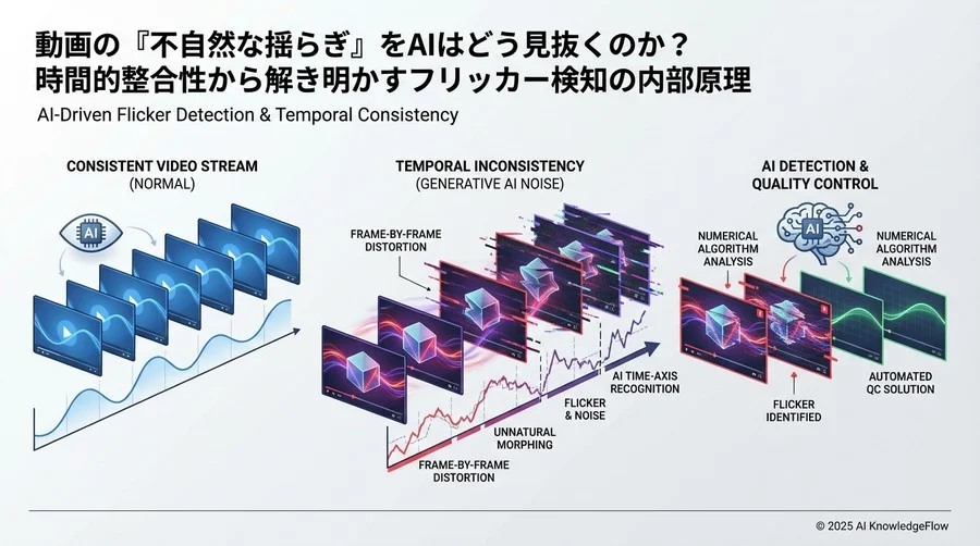 生成AI時代における新たなフリッカー問題：Temporal Inconsistency - Section Image