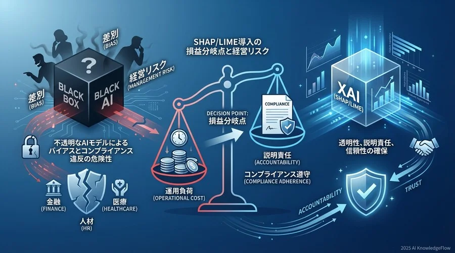 メリット分析：SHAP/LIME導入がもたらす3つの「証明力」 - Section Image