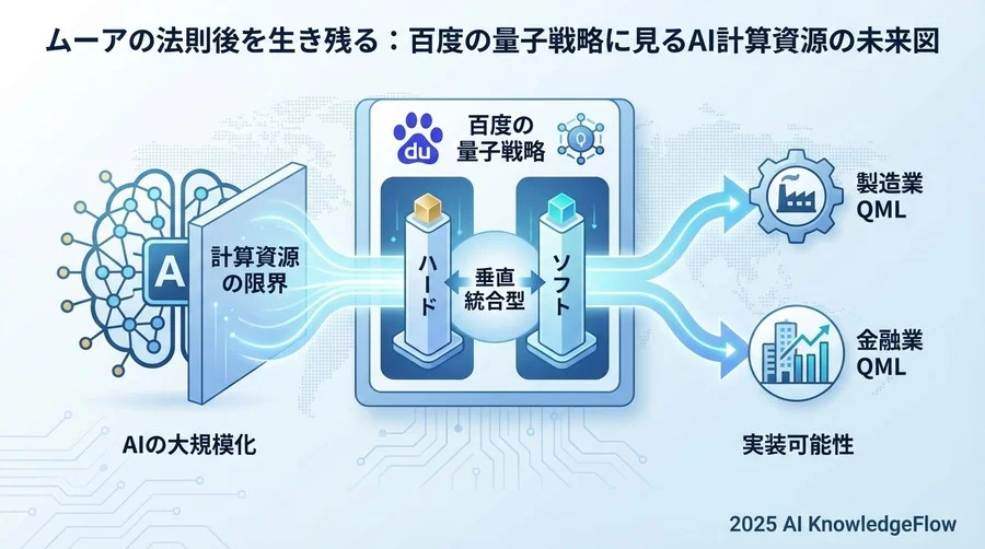 百度（Baidu）のフルスタック量子戦略：ハードからソフトまで - Section Image