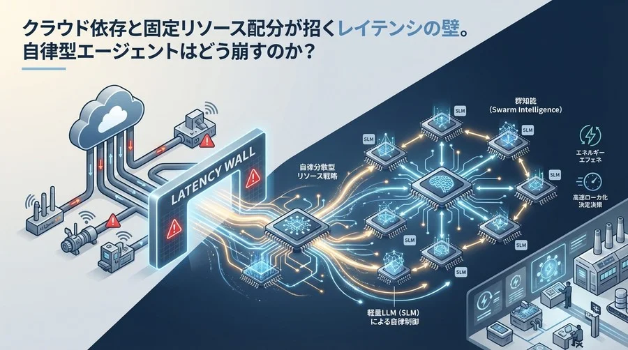 クラウド依存の限界を突破する：エッジAIエージェントによる「自律分散型」リソース戦略