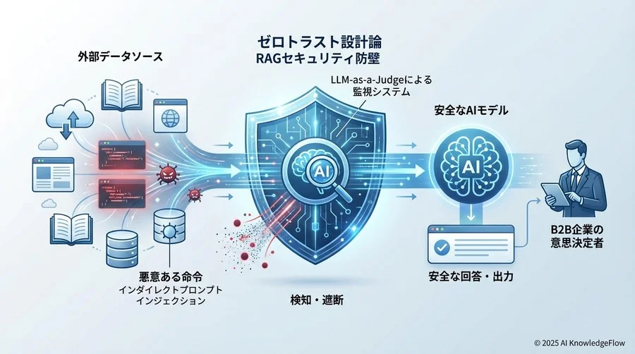 Q3: AIでAIを守る。「LLM-as-a-Judge」による防御アプローチ - Section Image