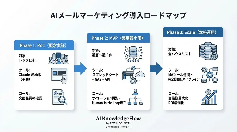 開封率2.5倍の衝撃。Claudeで実現する「文脈生成型」メール配信の自動化戦略 - Conclusion Image