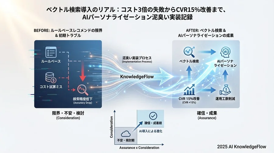 成果の証明：離脱率15%改善と「予期せぬ副次効果」 - Section Image 3