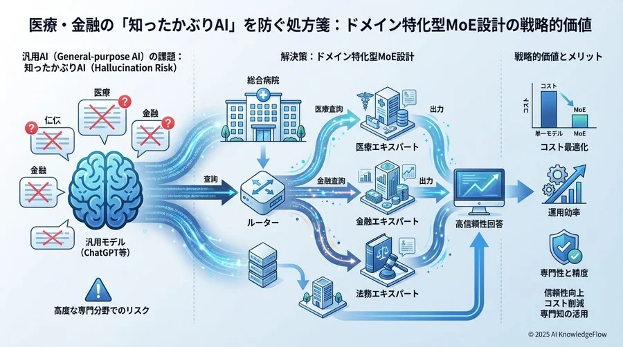 MoE（Mixture of Experts）を「総合病院」で理解する - Section Image