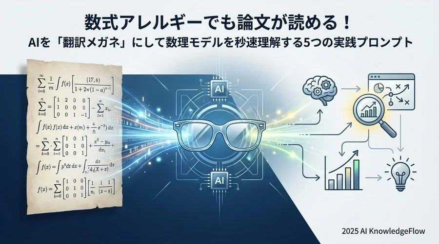 Tip 3: 抽象的な数式に「具体的な数値」を代入させる - Section Image