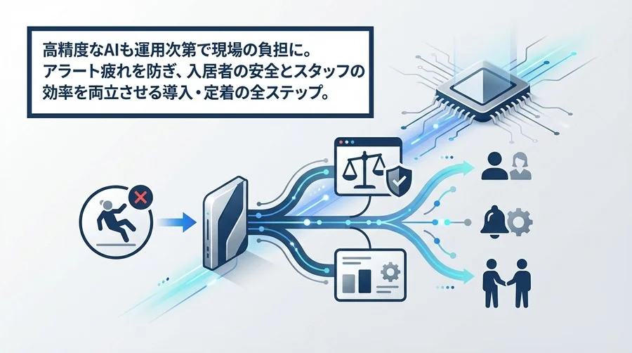 エッジAIによる転倒予測と運用設計のポイント